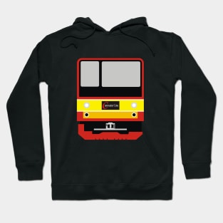 Train JR-205 Jabodetabek Commuter Line Version Hoodie